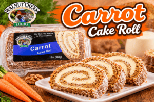 Walnut Creek Carrot Cake Roll