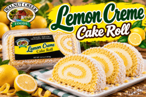 Walnut Creek Lemon Creme Cake Roll