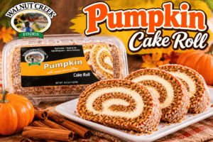 Walnut Creek Pumpkin Cake Roll