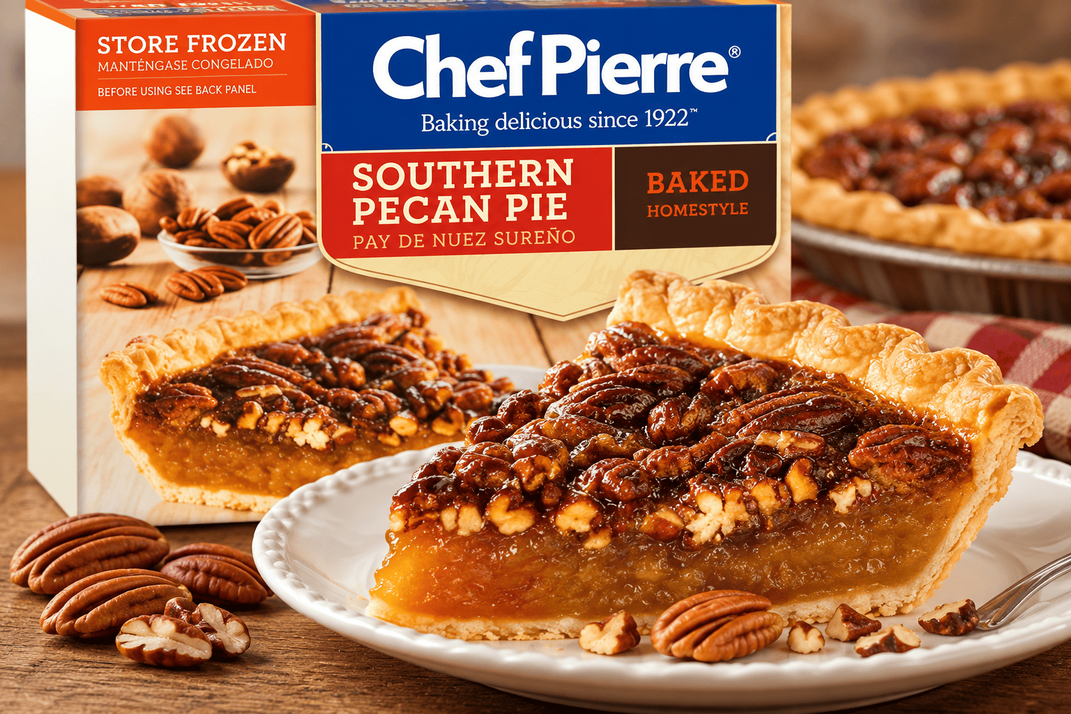 Chef Pierre Southern Pecan (Baked Pie)