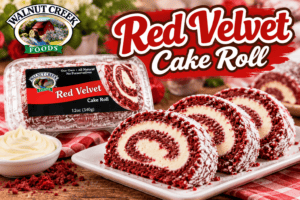 Walnut Creek Red Velvet Cake Roll