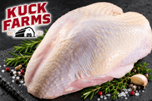 Fresh (Uncooked) Bone-In Turkey Breast 6-7#
