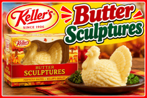 Turkey Sculpted Salted Butter